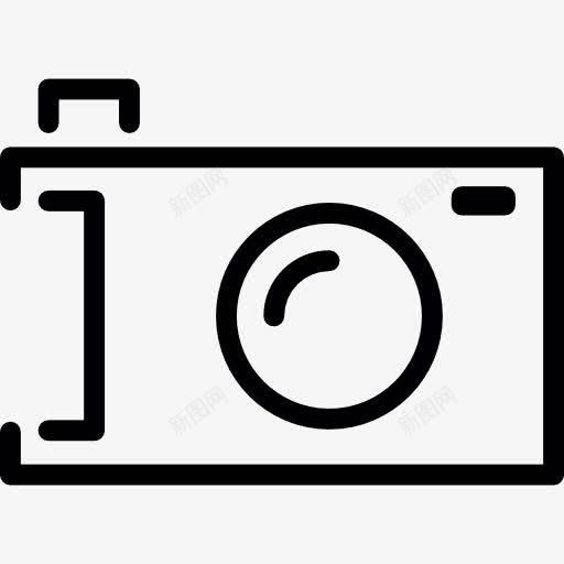 一次性相机薄轮廓图标png_新图网 https://ixintu.com 一次性相机 多媒体 拍照 摄影 照相机 相机
