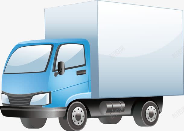 小型货车png免抠素材_新图网 https://ixintu.com 卡通 小型 搬家车 搬家车子 搬家车辆 货车