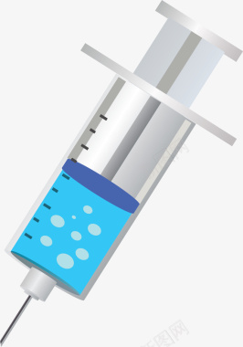 卡通针管医疗图标图标