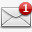 未读邮件0邮件红色的未读的drf高清图片