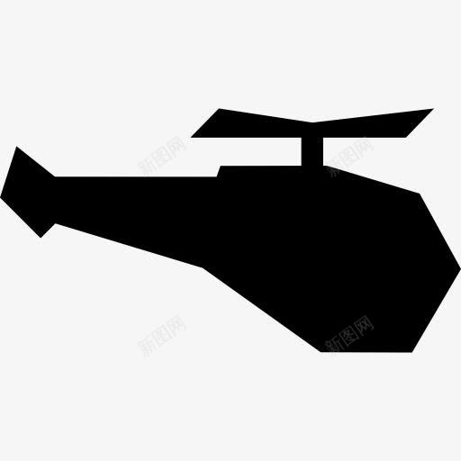 直升机的轮廓图标png_新图网 https://ixintu.com 剪影 直升机 运输直升机