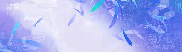 炫彩叶子banner背景jpg设计背景_新图网 https://ixintu.com banner 叶子 背景