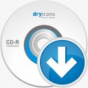 VCD蓝色箭头VCD图标高清图片