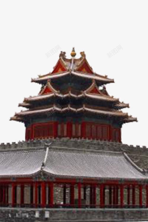 古代古典故宫角楼建筑元素png免抠素材_新图网 https://ixintu.com 古代 古典 建筑 故宫角楼