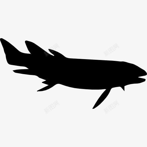 鱼形图标png_新图网 https://ixintu.com 动物 动物王国 动物的轮廓 形状 轮廓 鱼