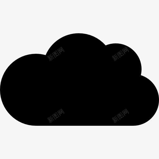 云计算机图标png_新图网 https://ixintu.com 云 云存储 云计算 数据存储 文件存储 自然