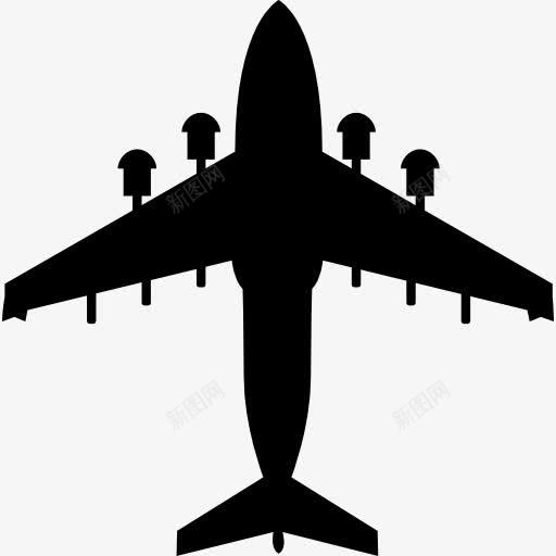 飞机图标png_新图网 https://ixintu.com 形状 旅游 航空 轮廓 运输 运输飞机 飞机