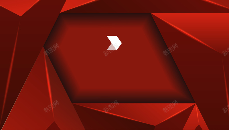 红色几何形状背景矢量图ai设计背景_新图网 https://ixintu.com 几何 形状 扁平 渐变 红色 背景 矢量图