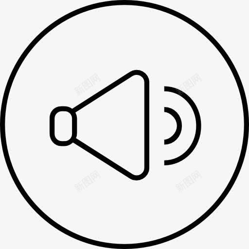 体积图标png_新图网 https://ixintu.com 体积 多媒体 多媒体选项 扬声器 技术 音乐播放 音量控制 音量调节 音频