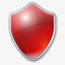 杀毒保护红盾softwaredemo图标png_新图网 https://ixintu.com antivirus protection red shield 保护 杀毒 盾 红