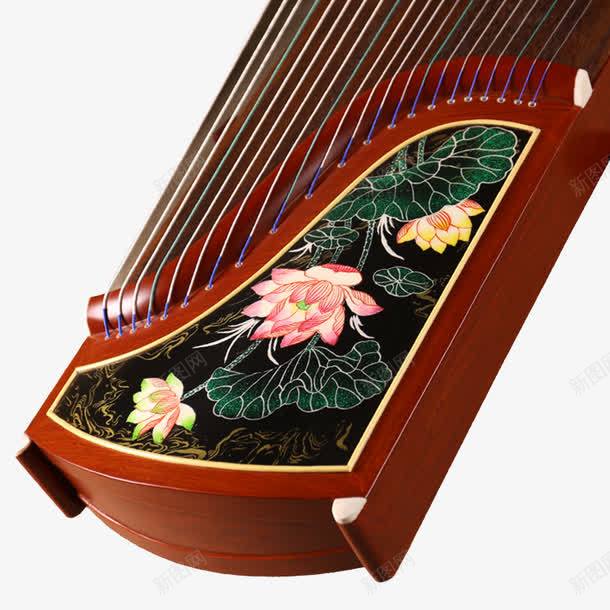 古筝古琴png免抠素材_新图网 https://ixintu.com 中国风 乐器 产品实物图 古琴 古筝