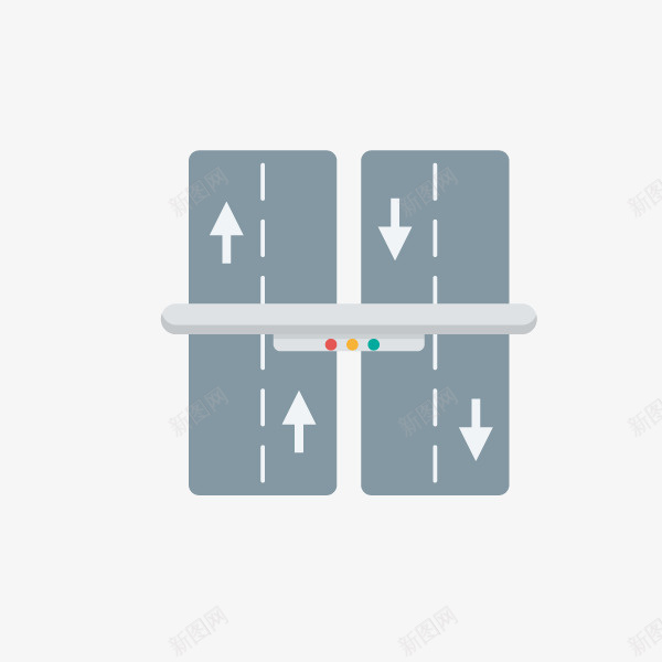 卡通简约交通标识海报png免抠素材_新图网 https://ixintu.com 交通标志插画 交通标示 卡通城市交通标识 广告设计 插画设计 装饰设计