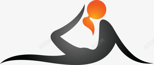 卡通做瑜伽的人图标png_新图网 https://ixintu.com 人 人体 健康 健康的生活方式 健身 儿童瑜伽 可爱 平衡 手 放松 瑜伽 生活方式 身心 运动 锻炼