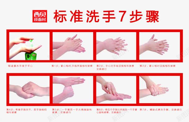 洗手步骤png免抠素材_新图网 https://ixintu.com 可爱 干净 步骤 洗手 洗手步骤