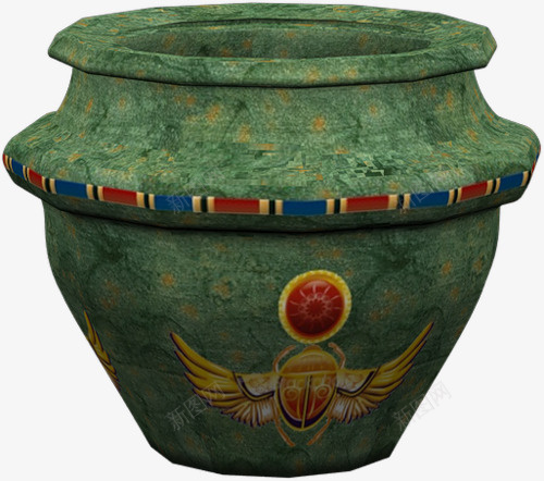 古埃及陶罐png免抠素材_新图网 https://ixintu.com 古器皿 古埃及 器皿 复古 陶罐