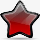 红色的五角星图标png_新图网 https://ixintu.com 五角星 星星 红星