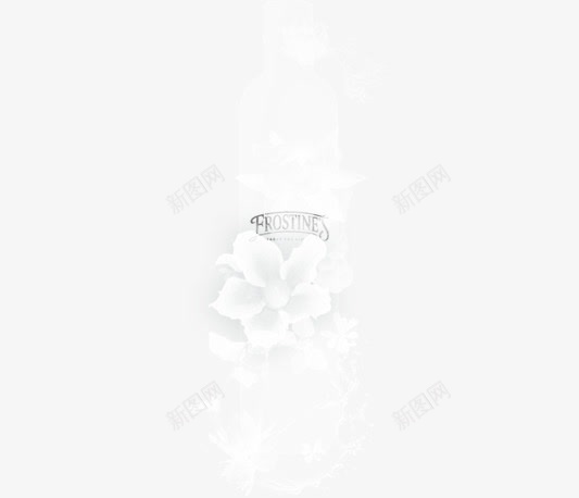 白色发光花朵png免抠素材_新图网 https://ixintu.com 发光 白色 花朵