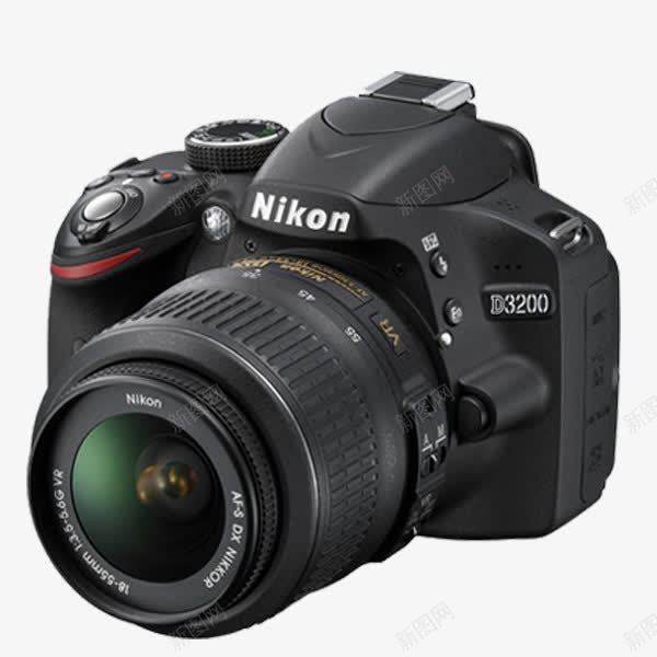 产品实物佳能相机d3200微单png免抠素材_新图网 https://ixintu.com 产品实物 佳能相机 微单