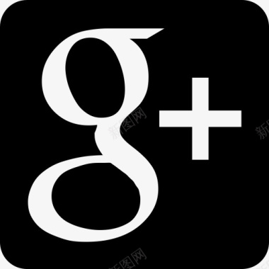 谷歌谷歌标志加上社会广场ca图标图标