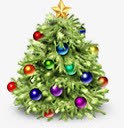 创意合成绿色的光效圣诞树png免抠素材_新图网 https://ixintu.com 创意 合成 圣诞树 绿色