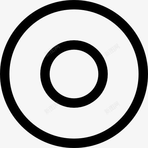 创纪录的圆形按钮图标png_新图网 https://ixintu.com 圆形 多媒体选项 形状 视频播放器 音乐播放器