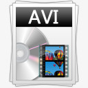 AVI视频文件图标与3图标