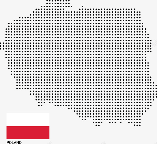 波兰国家国旗地图矢量图ai免抠素材_新图网 https://ixintu.com 国旗 地图 波兰 波兰国旗 波兰地图 矢量png 矢量图