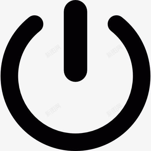 开关按钮图标png_新图网 https://ixintu.com 关闭 技术 电力 能源