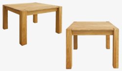 方凳两个木制板凳高清图片