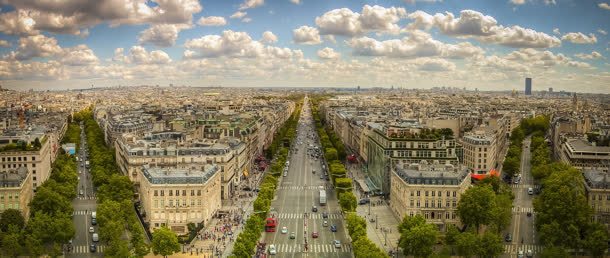 国际化巴黎城市景观jpg设计背景_新图网 https://ixintu.com 国际化 城市 巴黎 景观