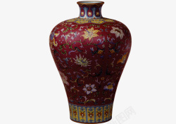 红花瓶古代红花瓶高清图片