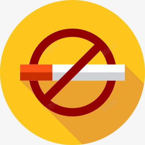 不吸烟图标png_新图网 https://ixintu.com nosmoking 不准吸烟 不吸烟 保健和医疗 信令 吸烟 标志 禁止 香烟