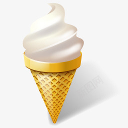 冰淇淋锥图标png_新图网 https://ixintu.com cone icecream 冰淇淋 锥