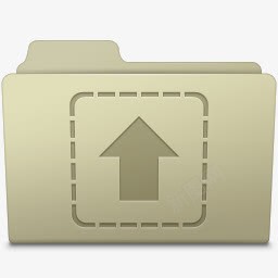 上传文件夹灰光滑的豹图标png_新图网 https://ixintu.com Ash Folder Upload 上传 文件夹 灰