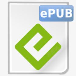 EpubMIME应用EPUB拉链nouvegnome图标高清图片
