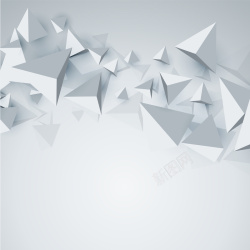 渐变星形几何背景图矢量图高清图片