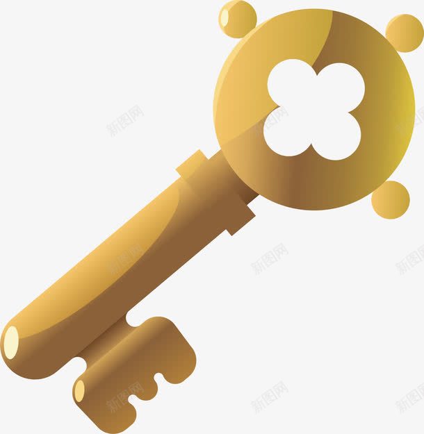 钥匙元素png免抠素材_新图网 https://ixintu.com png 卡通 矢量元素 金色钥匙插画 金钥匙 钥匙矢量
