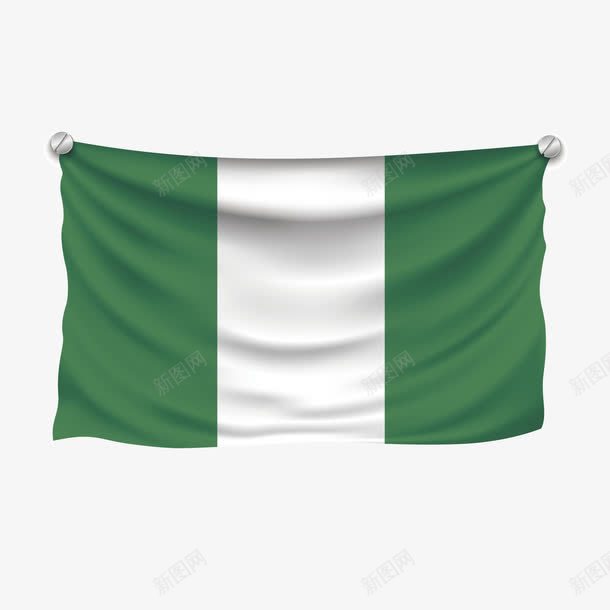 旗标国家尼日利亚png免抠素材_新图网 https://ixintu.com 国家 尼日利亚 旗标