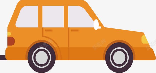 复古小轿车插画图标png_新图网 https://ixintu.com logo设计 交通 卡通 小轿车设计 精美 车辆