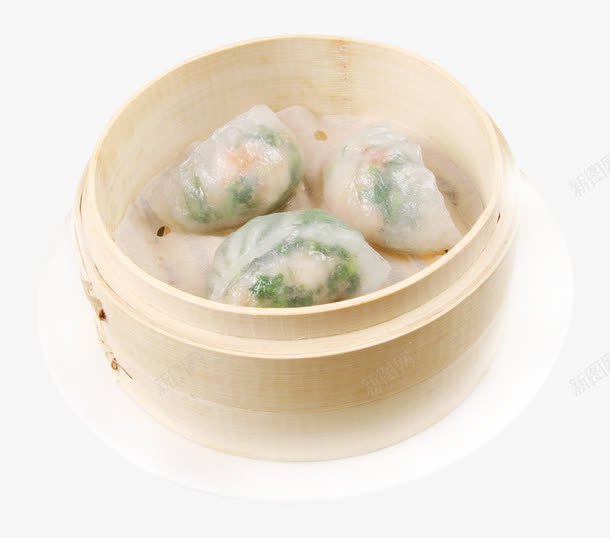 鲜虾荠菜饺png免抠素材_新图网 https://ixintu.com 产品实物 健康 美观 美食 荠菜 营养 蒸笼 饮食 饺子 鲜虾