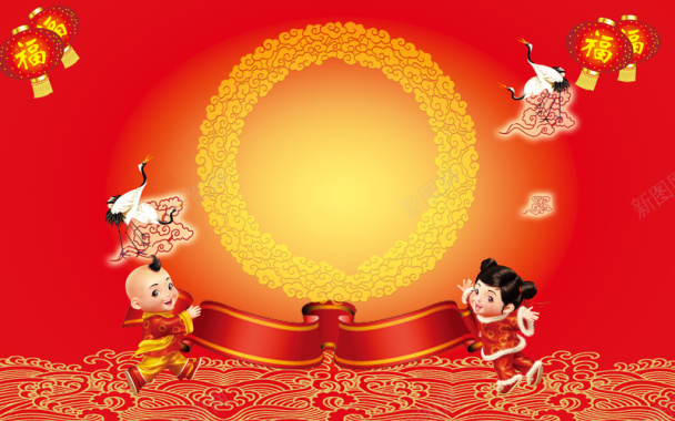 传统祝寿海报背景模板背景