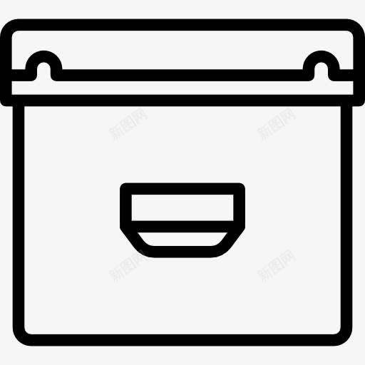箱图标png_新图网 https://ixintu.com 存储 存储箱 归档 数据存储 文件存储 杂 盒