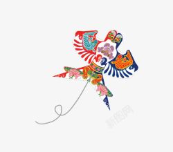 猫头鹰风筝风筝高清图片