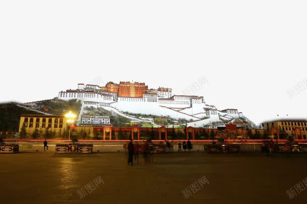 西藏布达拉宫八png免抠素材_新图网 https://ixintu.com 名胜古迹 旅游风景 著名建筑