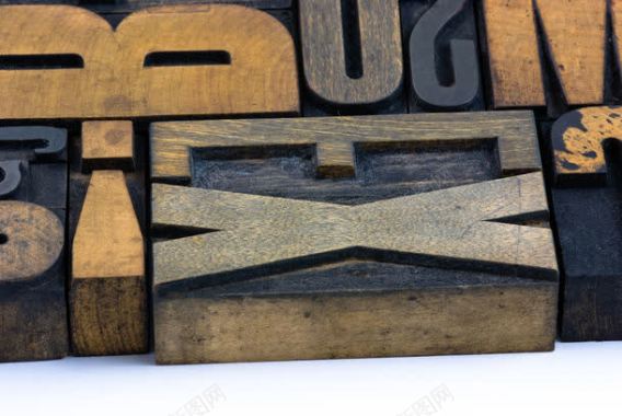 木纹立体字母背景背景