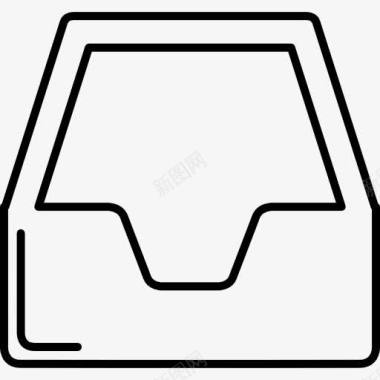 托盘或抽屉概述容器图标图标