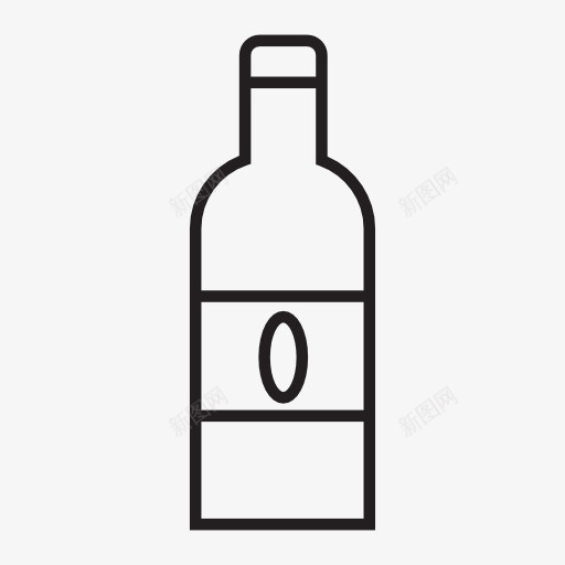瓶子图标png_新图网 https://ixintu.com 瓶子