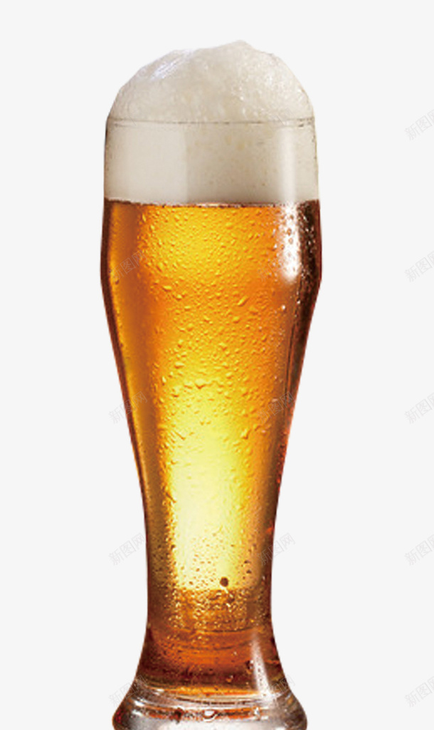 装满啤酒的啤酒杯png免抠素材_新图网 https://ixintu.com 啤酒 啤酒杯 酒水 饮料