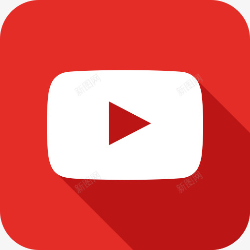 玩管视频你YouTubeMICON社会包图标png_新图网 https://ixintu.com Play YouTube tube video you youtube 你 玩 管 视频