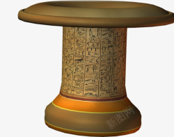 埃及复古古埃及器皿高清图片